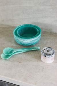 Cuenco de resina para servir en la cocina y la Mesa para regalos de devolución de bodas y decoración del hogar, uso de mezcla de artículos, cuenco de resina para servir - Product Image 5