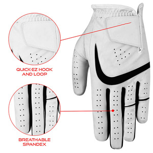 Guantes de Golf de Cuero Premium para Hombre y Adulto, Producto Duradero y Transpirable, de Tacto Ultra Suave, para Exteriores - Product Image 3