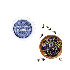 Polvo de flor de guisante de mariposa azul natural de Vietnam puro vegano sin gluten sin OMG embalaje personalizable batido bebida - Product Image 4