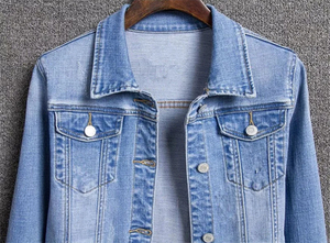 Venta Directa de Fábrica - Chaquetas Vaqueras Transpirables de Moda para Mujer, Mejor Precio, Chaqueta Vaquera de Punto con Relleno de Algodón, Tela de Lona - Product Image 3