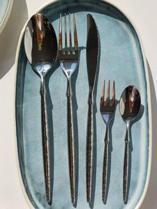 Luxury Slim Handle Cutlery Set Contemporary Stainless Steel Flatware Ideal For Formal <b>Dining</b> And <b>Table</b> Decoration From India - Product Image 6