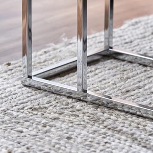 Canapé Présentoir Latéral Table Basse Tige de Fer Matériau du Corps Présentoir en Marbre Table d'Appoint Tendance Table d'Appoint Moderne Bonnes Affaires - Product Image 5