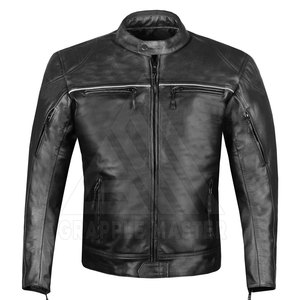 Veste de moto en cuir de qualité supérieure, best-seller, coupe-vent, imperméable, respirante, style urbain, logo personnalisé pour - Product Image 1