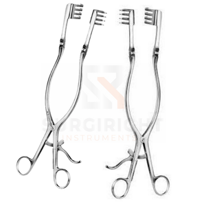 Weitlaner เครื่อง retractors แบบมีรีแทรคเตอร์ทำจากสเตนเลสสตีลใช้ในการผ่าตัด - Product Image 4