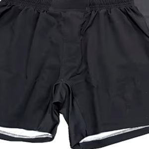 Ensembles de vêtements de combat MMA pour hommes personnalisables, logo brodé, protection anti-UV UPF50+, séchage rapide, respirant, manches courtes - Product Image 5