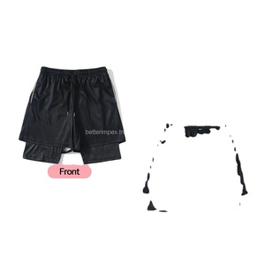 Pantalones cortos cómodos para gimnasio para hombre, ropa activa, cómodos, ligeros, de secado rápido, recién llegados, pantalones cortos deportivos de la mejor calidad - Product Image 5