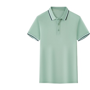 Camiseta Polo Personalizada con Logotipo OEM para Hombre, Color Sólido, Casual, Manga Corta, Ropa de Trabajo Personalizada, Camiseta Polo Bordada - Product Image 3