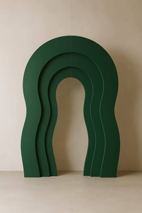 Décoration de fond de scène de mariage DreamLike Arche en acrylique blanc multicouche pour décoration de fond de scène de mariage - Product Image 5