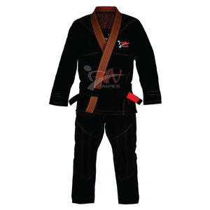 Uniforme d'arts martiaux de haute qualité uniforme de Jiu Jitsu personnalisé uniforme de Judo professionnel logo personnalisé et tissu 100% coton - Product Image 3
