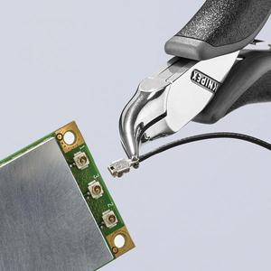 สำหรับคีมป้องกันไฟฟ้าสถิตย์ของ Knipex Electronics พร้อมด้ามจับแบบหลายส่วน หัวด้ามจับขัดเงา - Product Image 2