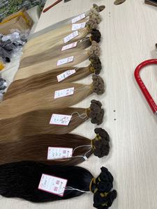 Extensions de cheveux humains vierges vietnamiens Remy 100% attachées à la main de haute qualité dans tous les styles naturels droits et ondulés 6-32 pouces - Product Image 2