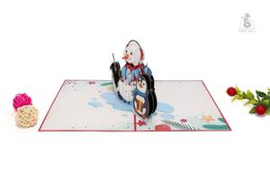 การ์ดอวยพรป๊อปอัพสไตล์นางฟ้าหัตถกรรมกระดาษคริสต์มาสงานหัตถกรรม3D จากผู้ผลิตเวียดนามดีไซน์ใหม่ของ Kiricard - Product Image 5