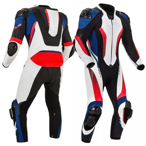 Trajes de Motocicleta Personalizados, Traje de Motocicleta de Cuero, Logotipo Personalizado Impreso para Hombre - Product Image 6