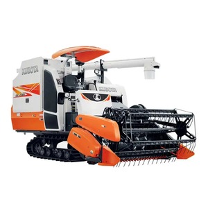 <strong>Factory</strong> Combine Harvester Agriculture Machinery for Rice and Wheat Cheap Combine Harvester 5 <strong>Rows</strong>