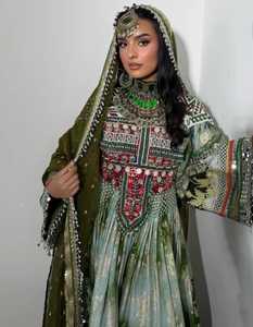 Venta caliente vestidos Kuchi afganos para mujeres 2025 venta al por mayor Original de alta calidad Afghan Kutchi vestido para mujeres diseño por AM IMPEX - Product Image 3