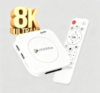 Lecteur multimédia de haute qualité 8K H96 MAX M1 Plus 8K Ultra WiFi 6 avec décodage vidéo, best-seller, boîte TV Android 14 8K