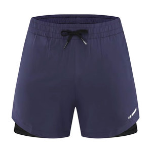 Pantalones cortos deportivos informales para hombre, de secado rápido, de talla grande, de cintura media, holgados, con patrón sólido, venta al por mayor - Product Image 1