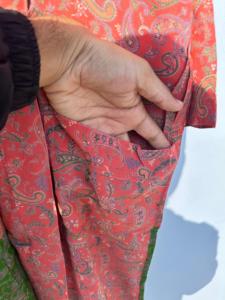 Kimono indio de seda hecho a mano para mujer, ropa informal para salón de playa, bata de mujer, suministro de ODM, ropa y accesorios musulmanes tradicionales - Product Image 6