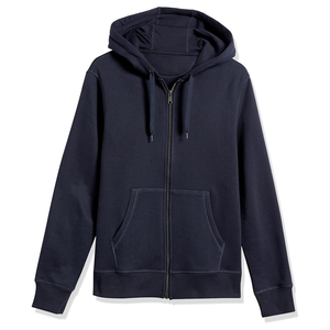 Sudadera con capucha de lana de algodón 100% de alta calidad para hombre, pantalones de chándal bordados con cremallera completa, transpirables, cómodos, HeavyGSM, Invierno - Product Image 1