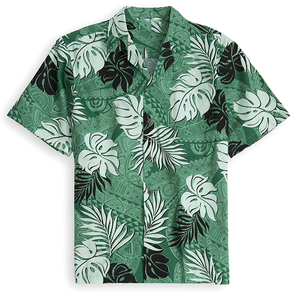 Nouveau Offre Spéciale à manches courtes hommes partout imprimé fleuri Hawaii chemise plage - Product Image 1