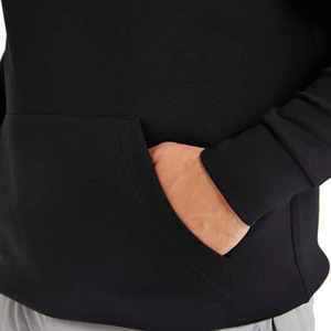 Hombres Turn-Down Collar Classic Essentials Hip Hop High Street Sudadera con capucha Logotipo personalizado Sudadera con capucha de invierno - Product Image 4