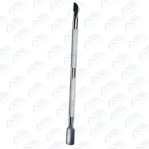 ที่ดันหนังกำพร้าสำหรับการดูแลอย่างมืออาชีพและส่วนบุคคลอุปกรณ์ทำเล็บมือสแตนเลสสองด้านเครื่องมือทำเล็บมือและเล็บเท้าโดยบริษัท Apto - Product Image 3