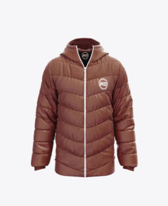 Veste matelassée fine de haute qualité pour hommes, manteau à bulles noir à col montant pour l'hiver froid et protection contre les intempéries - Product Image 1