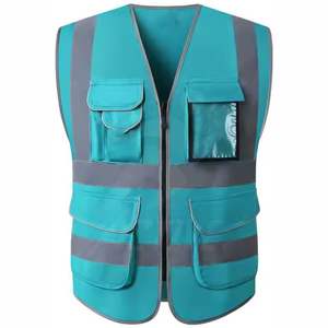 Chalecos sin mangas de alta calidad al por mayor chalecos de trabajo para hombres con múltiples bolsillos Chaleco de hombre, bolsillo de 5 dimensiones - Product Image 5