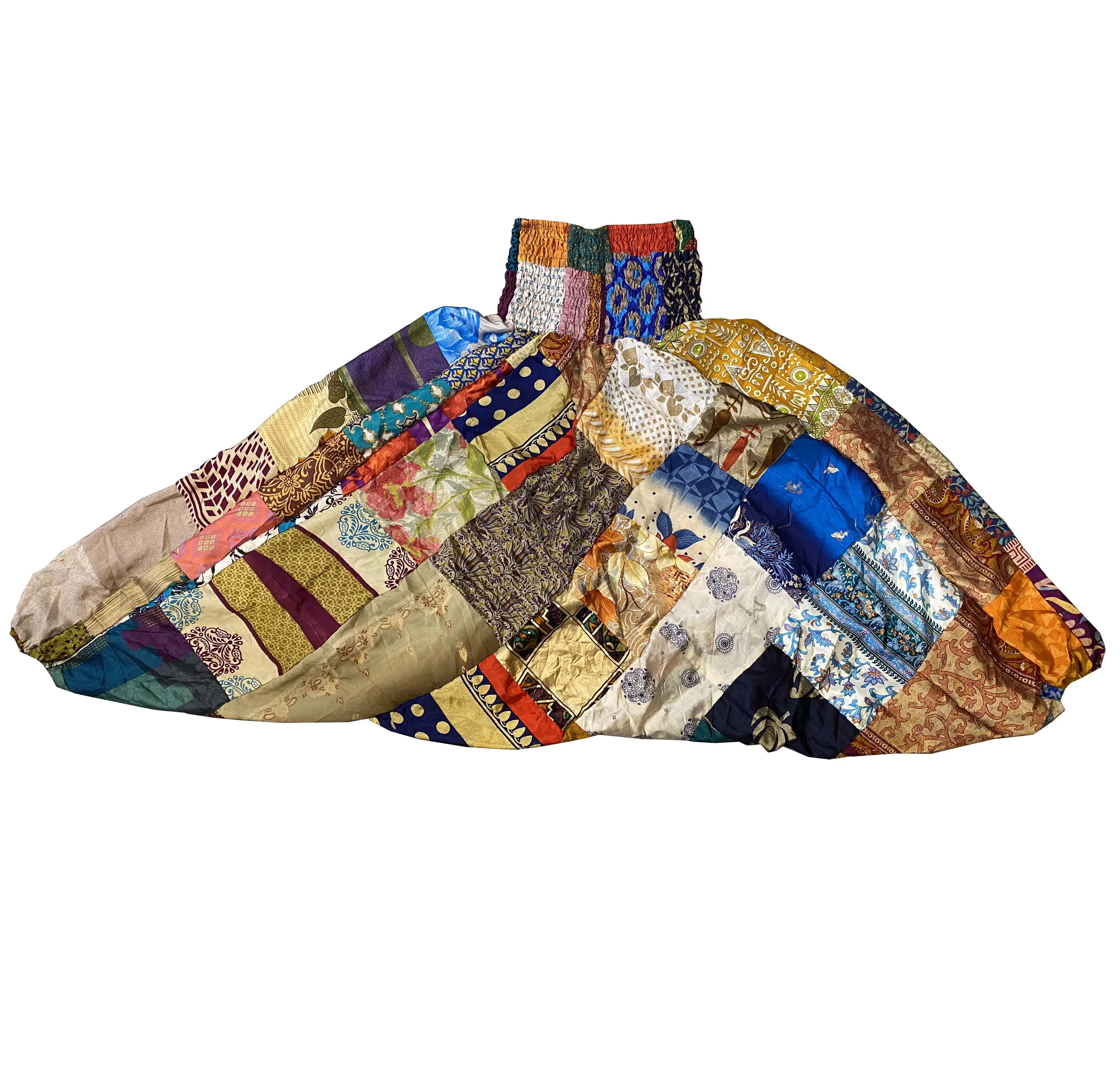 سراويل هيبي بوهيمي جيبي واسعة سراويل يوجا للسيدات سراويل حريم للبيع بالجملة سراويل نسائية على نمط علاء الدين