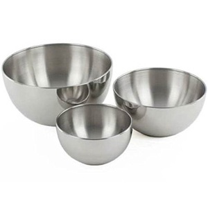 Bol de service taille personnalisée de bonne qualité finition antique en aluminium métal bol de service à salade de fruits bol de service à salade alimentaire - Product Image 2