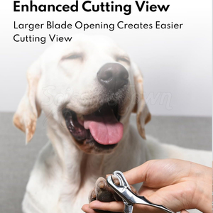 Coupe-ongles pour animaux de compagnie de qualité professionnelle avec lames en acier inoxydable de protection de sécurité pour le toilettage des chiens, chats et lapins - Product Image 4