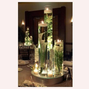 VCY0518 - Cylinder Glass <b>Vase</b> - 5 x 18 - Product Image 3