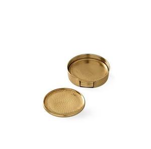 Olid ASS Rass ooasters Andy made opopper ooasters Or o rinenjuague ableabletop Decoration Round shape producto en oferta - Product Image 5