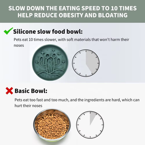 2025 New Design Durable Pet <b>Silicone</b> Slow Eating Dog Bowl Rounded Shape Large Dog Slow Feeder for Large Breed - Product Image 5