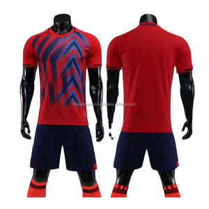 Nouveau maillot de football de haute qualité 100% polyester personnalisable ensemble d'uniformes 2 pièces vente prix raisonnable - Product Image 4