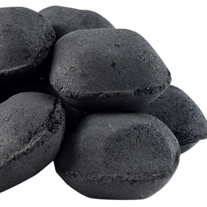 Cendre du fabricant vietnamien blanc oreiller forme noix de coco briquette charbon de bois à vendre - Product Image 3