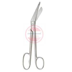 Ciseaux de pansement Lister chirurgical en gros Ciseaux de coupe de plâtre en acier inoxydable à lame tranchante - Product Image 5