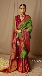 El último diseñador Soft Georgette Silk Sequence Work Saree de Fab Zone - Product Image 4