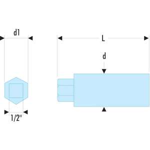 Llaves de trinquete neumáticas Facom de un solo diámetro tipo rodillo para tornillos - Categoría de producto - Product Image 2