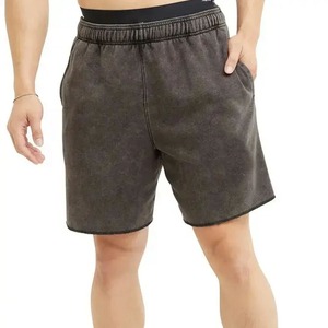 Wholesale Custom Sweat <b>Shorts</b> for <b>Men</b> Cotton <b>Fleece</b> Terry Gym Jogger <b>Shorts</b> with Comfortable Fit & Private Label - Product Image 4