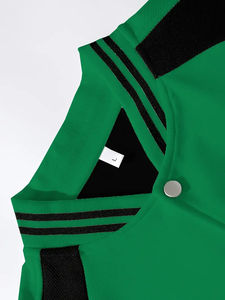 แจ็กเก็ตขนสัตว์และขนลงสำหรับผู้ชายแจ็กเก็ตหลากหลายตัวอักษรทำตามสั่งขนาดพิเศษ - Product Image 5