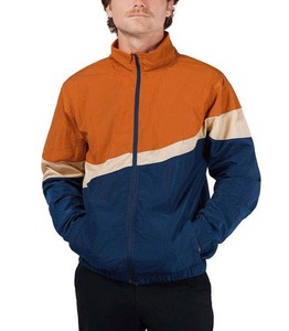 Chaqueta cortavientos informal para exteriores para hombre, ropa deportiva ajustada con cremallera personalizada de calidad superior, chaqueta Anorak ligera de talla grande - Product Image 5