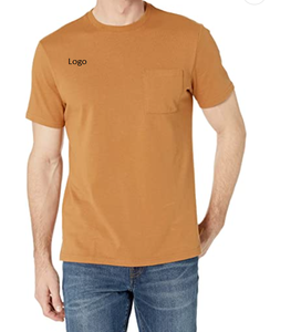 Camiseta informal de manga corta para hombre, precio al por mayor, manga Regular, 100% algodón, camiseta personalizada de alta calidad con hombros descubiertos para hombre - Product Image 6