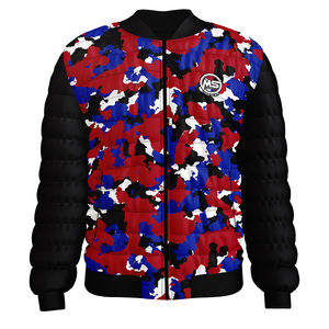 แจ็คเก็ตบุนวมแบบบางคอตั้งสำหรับผู้ชายเสื้อแจ็คเก็ตบุนวมมีโลโก้ด้านหน้าให้ความอบอุ่นในฤดูหนาว2025 - Product Image 3