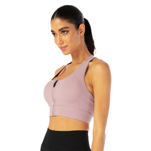 Femmes sur mesure respirant Anti-Logo Spandex grande taille Fitness haut court soutien-gorge de sport pantalons de Yoga pour les entraînements d'été filles - Product Image 2