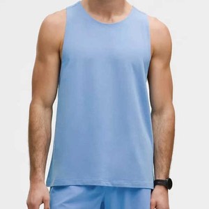 2025 vente en gros de haute qualité hommes respirant col rond Gym gilet Stretch Fit formation débardeur pour hommes - Product Image 1