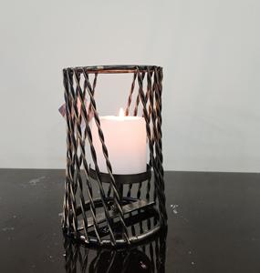 Handmade Durable Metal Wire Mesh Pillar <b>Holder</b> Vintage Iron <b>Candle</b> Stand Lanterns for Home <b>Garden</b> Decor Outdoor Christmas - Product Image 4