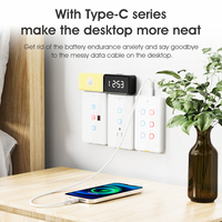 Control Remoto Inteligente Tuya WiFi IR RF433 con Temporizador para Aire Acondicionado, Ventilador, TV y DVD, Compatible con Alexa/Asistente de Google