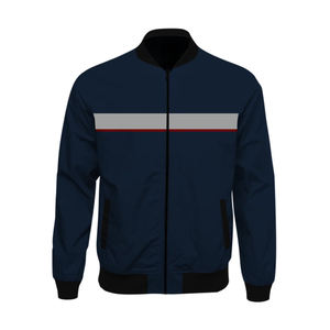 Personalizado Más Tamaño Moda Chaquetas de los hombres Casual impermeable en blanco Golf ligero cortavientos chaqueta de bombardero para los hombres - Product Image 6