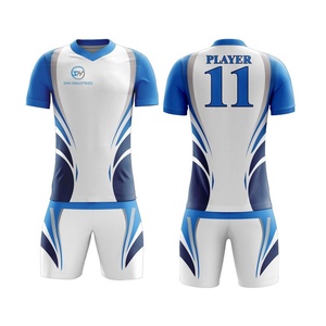 Uniforme de football unisexe ajusté, design personnalisé avec matériau respirant et impression de logo complète, service OEM pour vêtements pour hommes personnalisés - Product Image 1